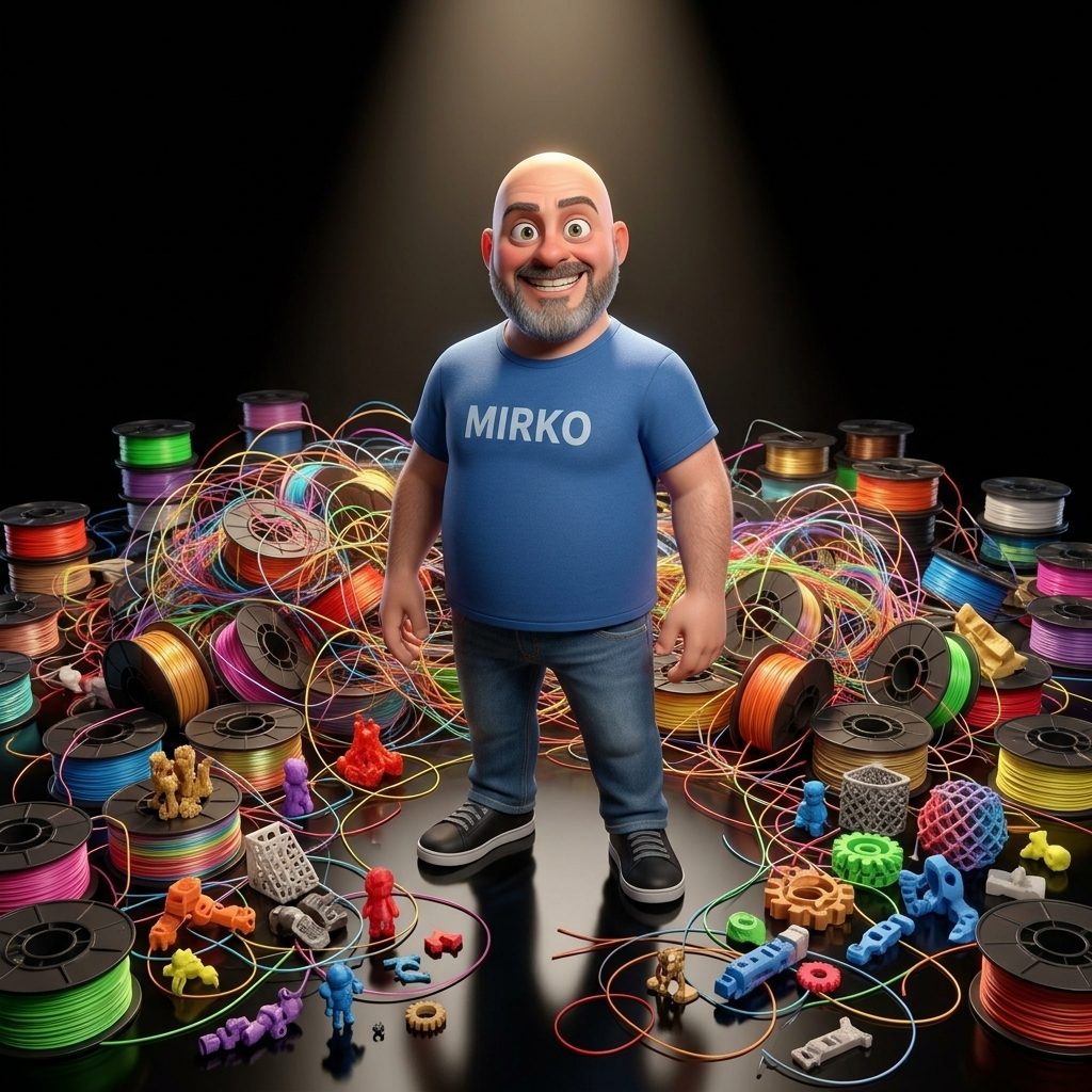 Mirko in der Werkstatt